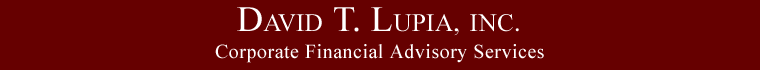 David T. Lupia, Inc. - Corporate Financial Advisory Services